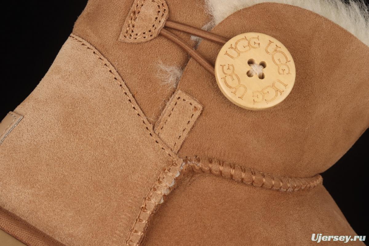 UGG Mini Bailey Button II wooden buckle help outdoor snow boots 1016422