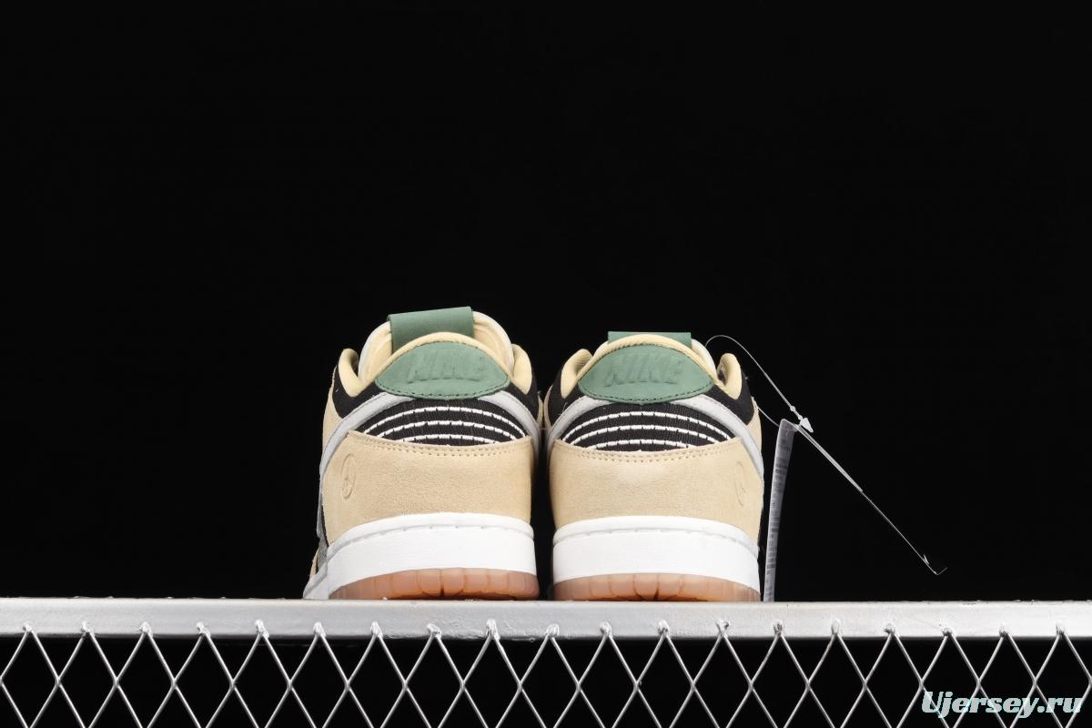 NIKE SB Low DUNK Rooted in Peace embroidery earth color limited low-top skateboard shoes DJ4671-294