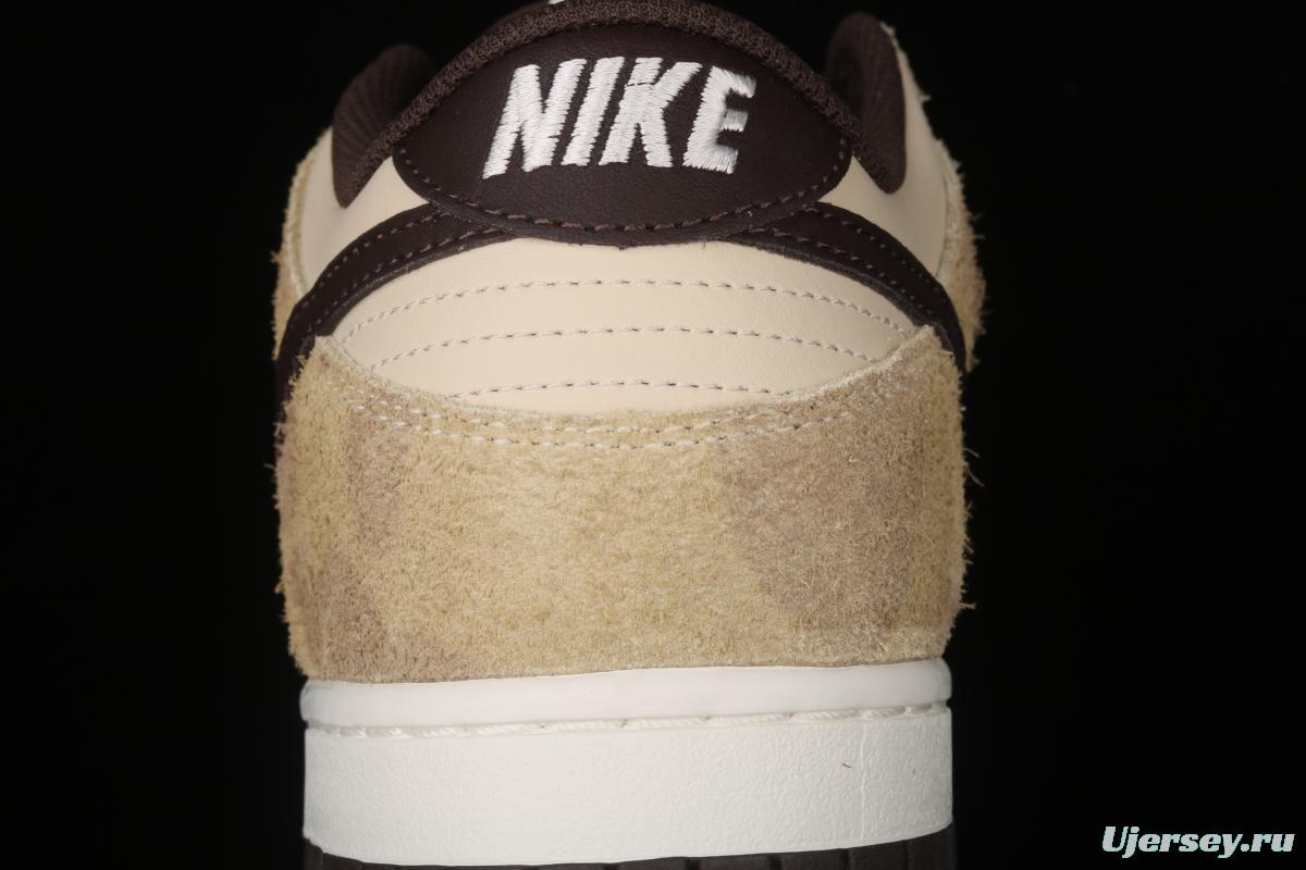 NIKE DUNK Low Retro Prm Cheetah buckle rebound fashion casual board shoes DH7913-200