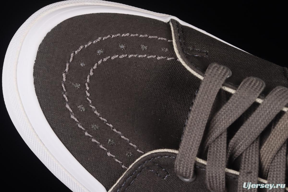 Vans Sk8-Hi Slim classic haze grey high top casual board shoes VN0A38F7POT