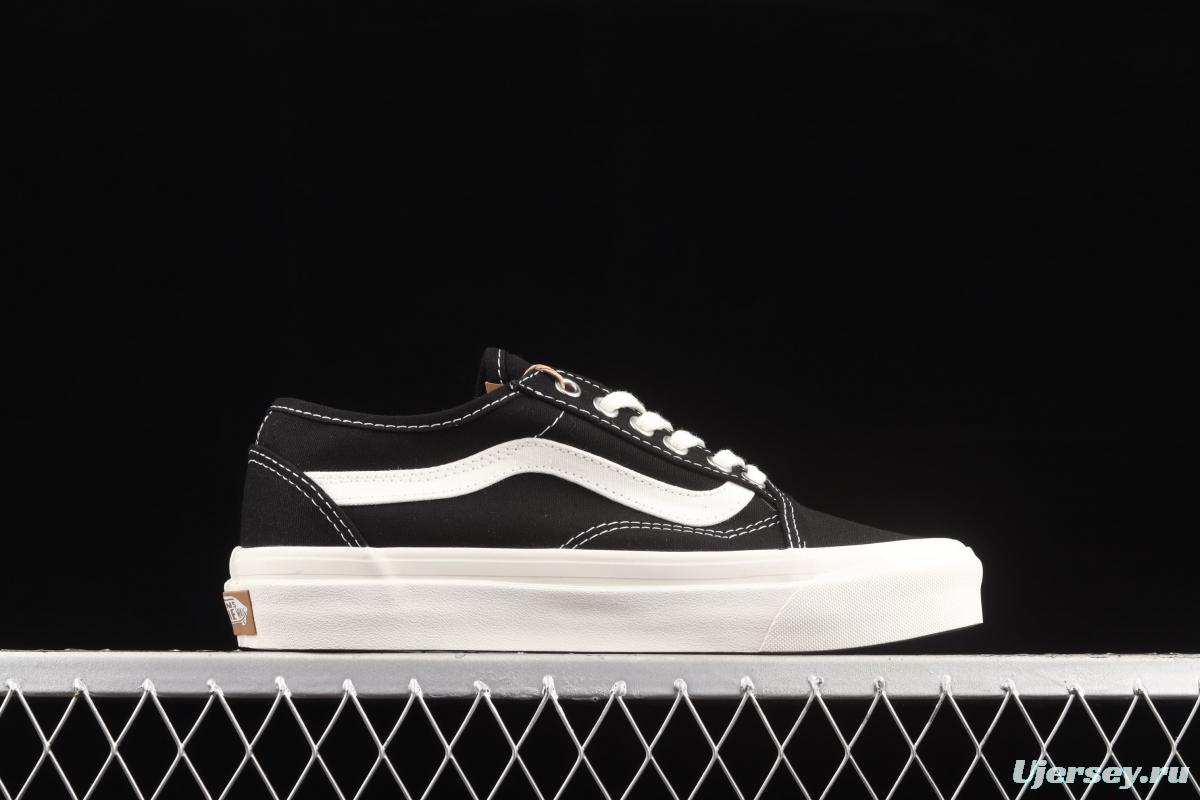 Vans Old Skool Tapered black and white classic low-top casual shoes VN0A54F49FN