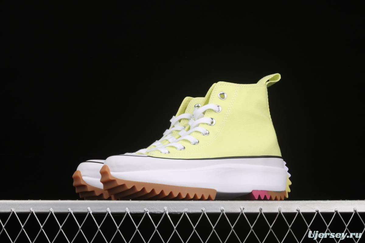 Converse x Keith Hatding Run Star Hike muffin thick-soled high-top casual board shoes 571112C