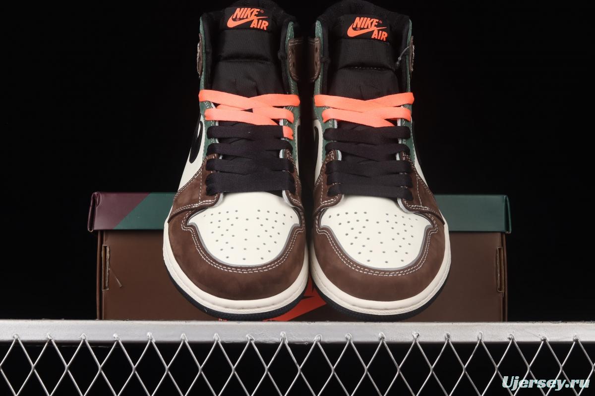 Air Jordan 1 High OG Hand Crafted color splicing DH3097-001