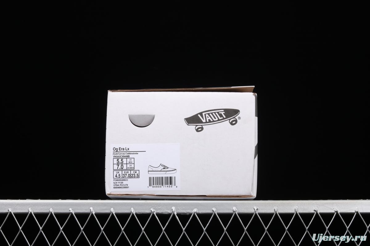 Vans Og Era Lx 2021 new cow pattern stitching low-top casual board shoes VN0A3CXN4MB