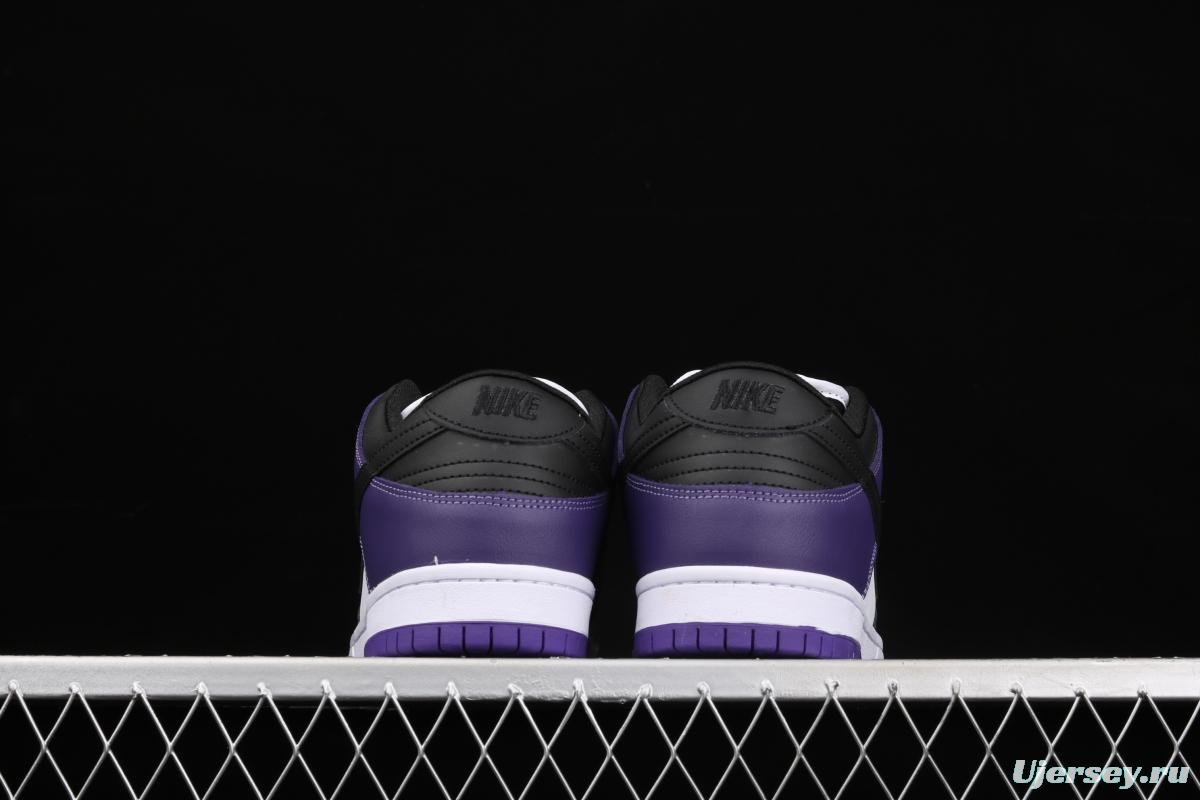 NIKE SB DUNK Low Court Purple black and purple North Carolina low-top leisure sports skateboard shoes BQ6817-500