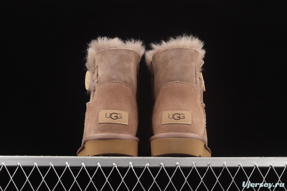 UGG Mini Bailey Button II wooden buckle help outdoor snow boots 1016422