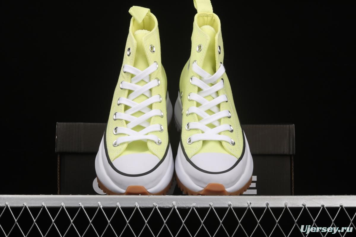 Converse x Keith Hatding Run Star Hike muffin thick-soled high-top casual board shoes 571112C