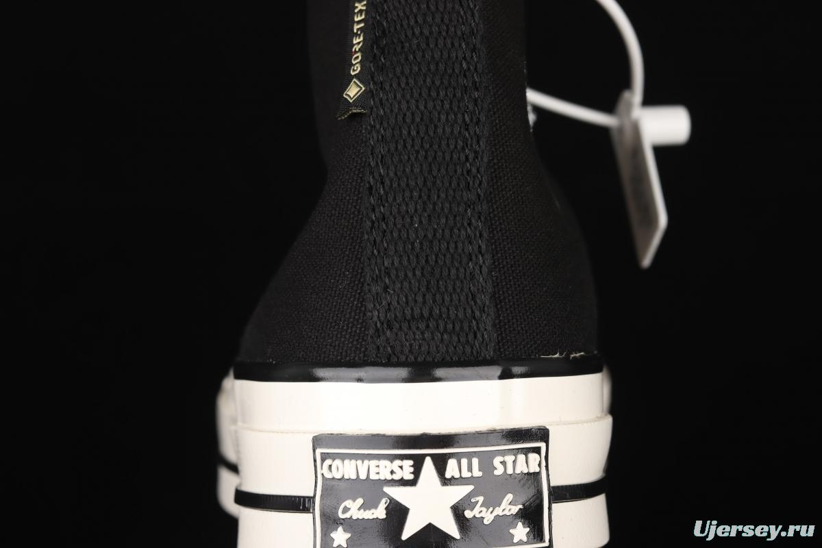 Converse Chuck 1970 s GORE-TEX Canvas High Top outdoor function wind high upper board shoes 163343C