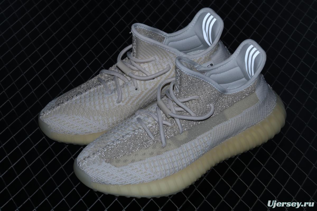 Adidas Yeezy Boost 350 V2 FZ5246 Darth Coconut 350 second generation new oxidized swan splicing full sky star color match BASF Boost original