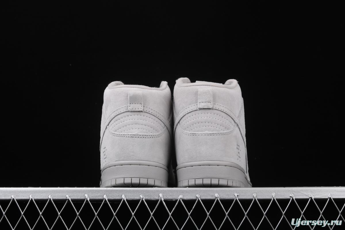 DUNK SB x Reigning Champ 2.0 defending champion second generation gray suede shoes AA2266-600