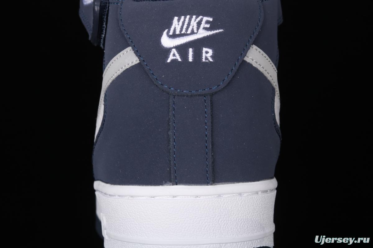 NIKE Air Force 11607 Mid midnight blue Zhongbang casual board shoes AQ2263-115