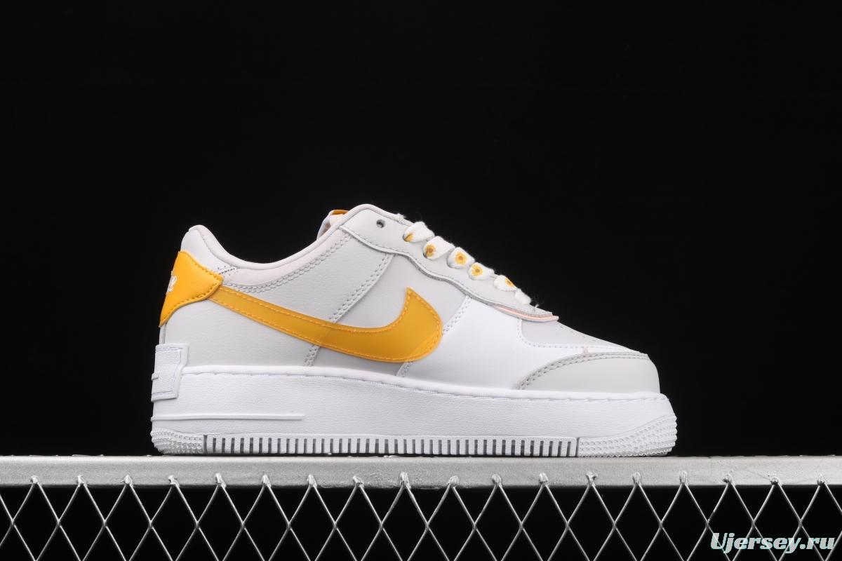 NIKE Air Force 1 ShAdidasow light weight heightened low-top 100-board shoes CQ9503-001