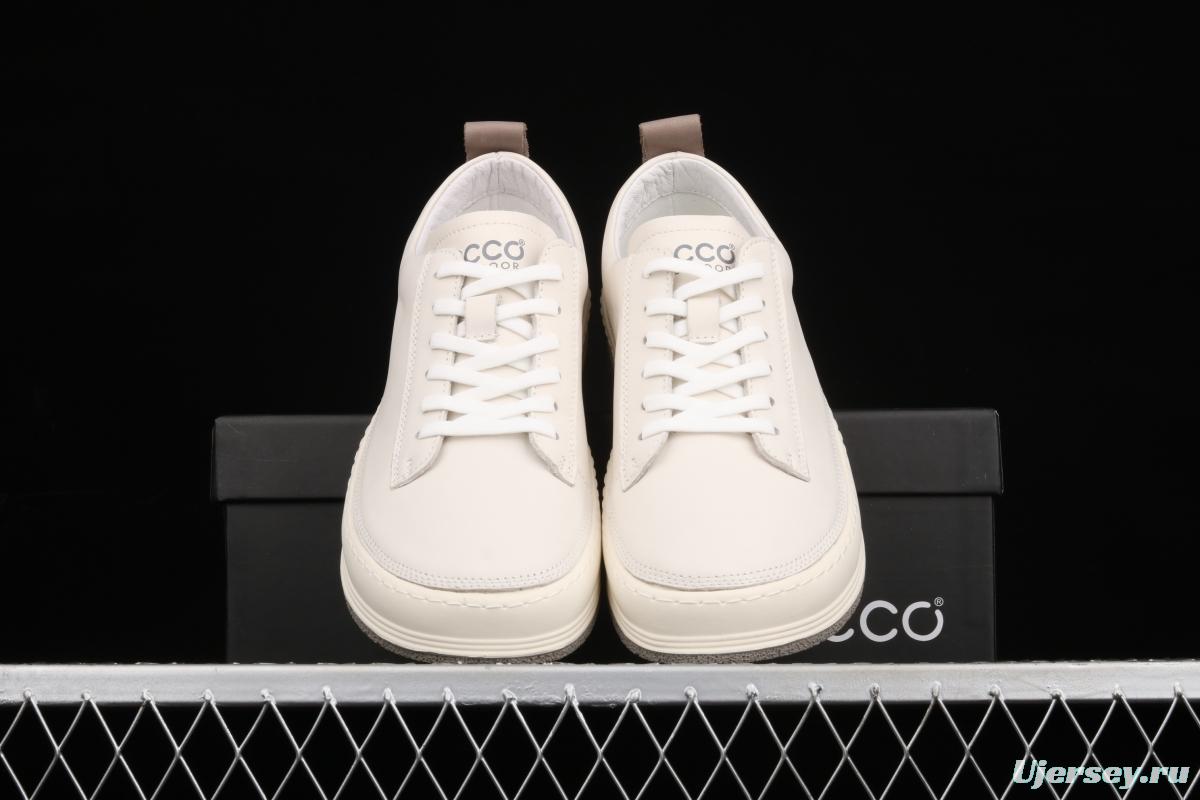 ECCO2021 Ruoku No. 8 Jianbu series spring and summer new fashion youth lace-up casual sports shoes 88013801002