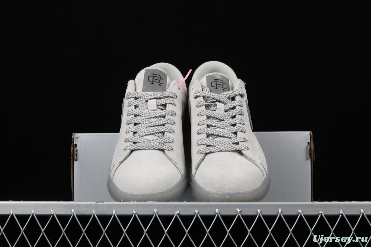 Reigning Champ x NIKE Blazer SB defending champion 3M reflective joint name board shoes 454471-009