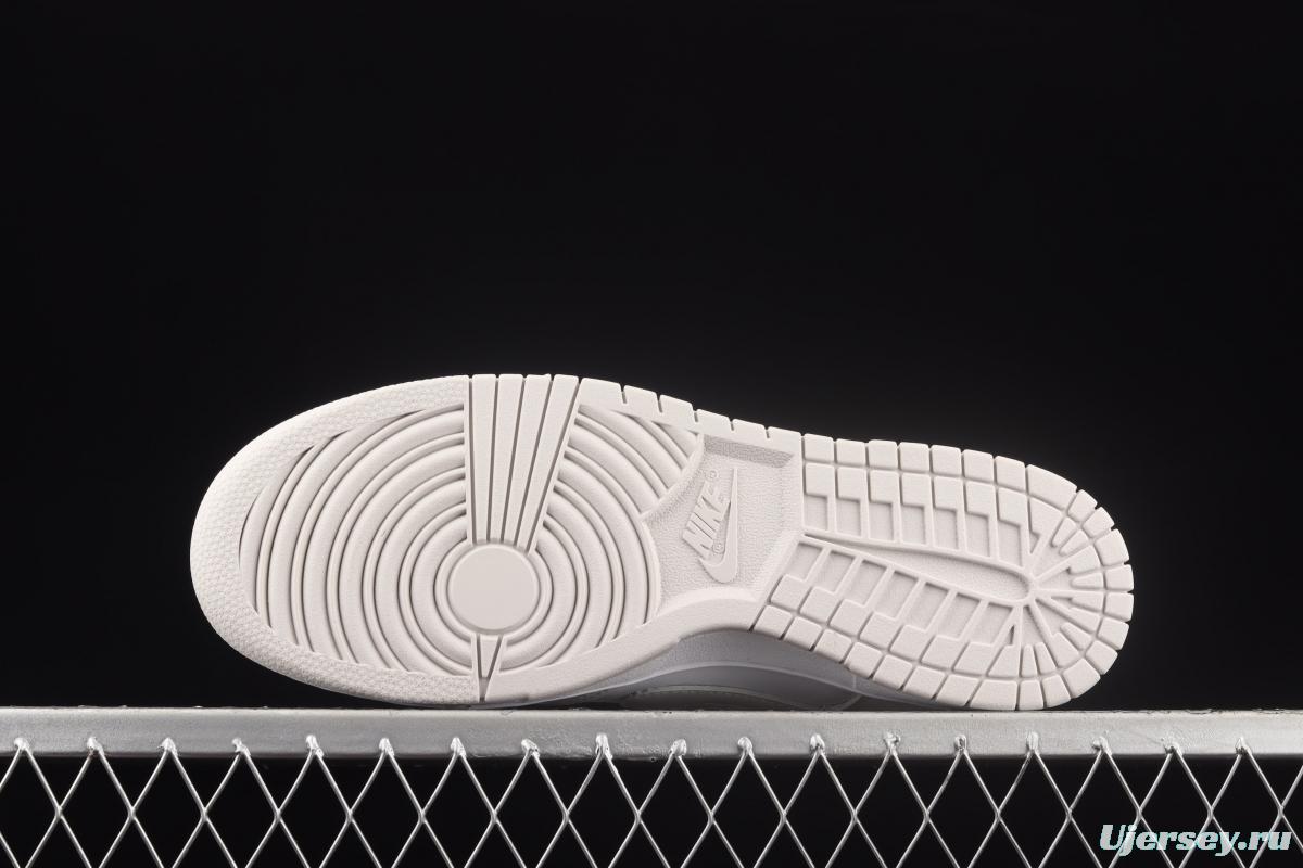 NIKE SB DUNK Low dunk series white light gray color matching low-side leisure sports skateboard shoes DD1503-103