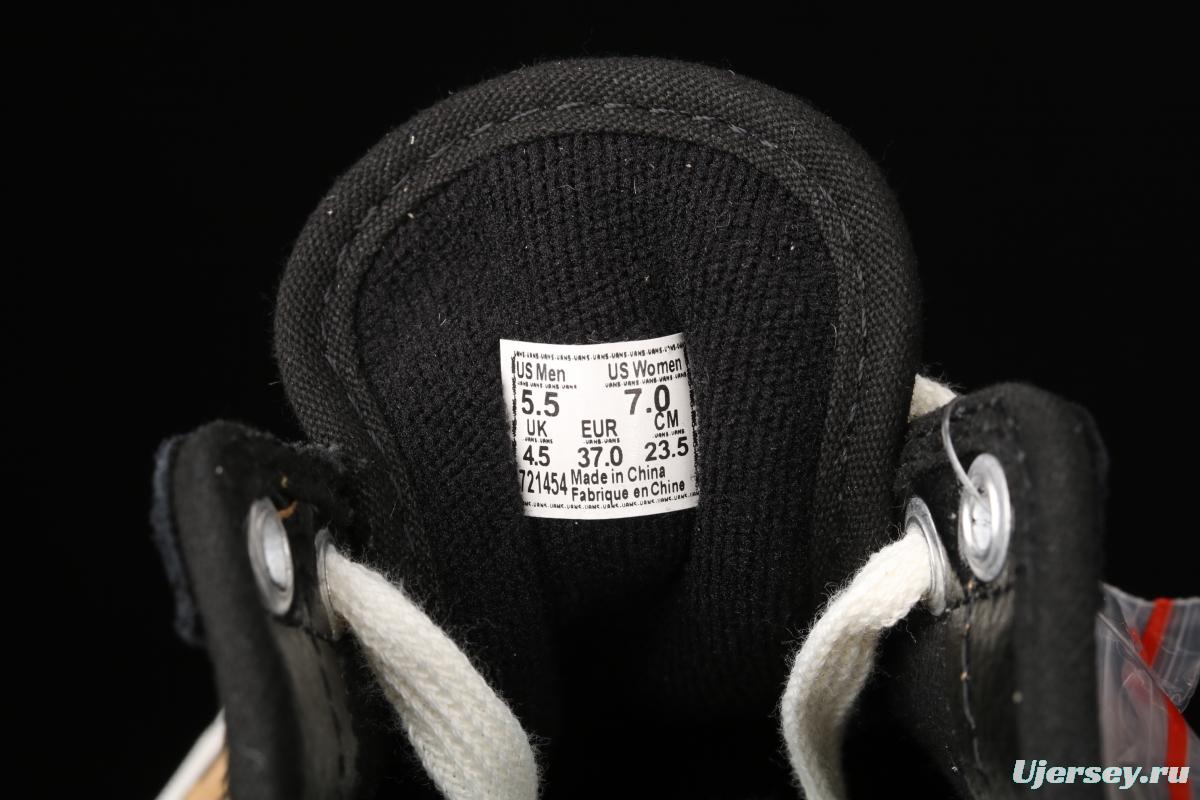 Vans Style 36 Decon Sf Vance leopard print spliced fur retro low upper shoes VN0A3MVL4Y5