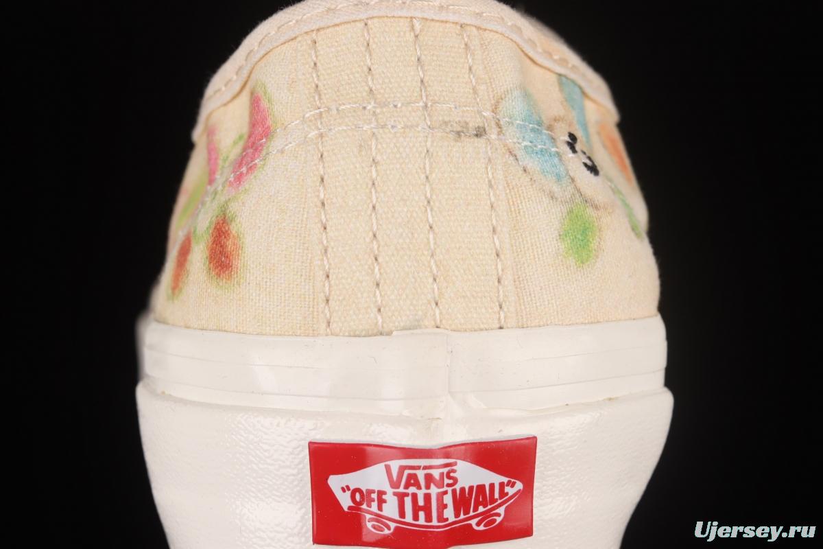 Sandy Liang x Vans Authentic 44 DX joint style young women's style fashion leisure board shoes VN000QERBLF