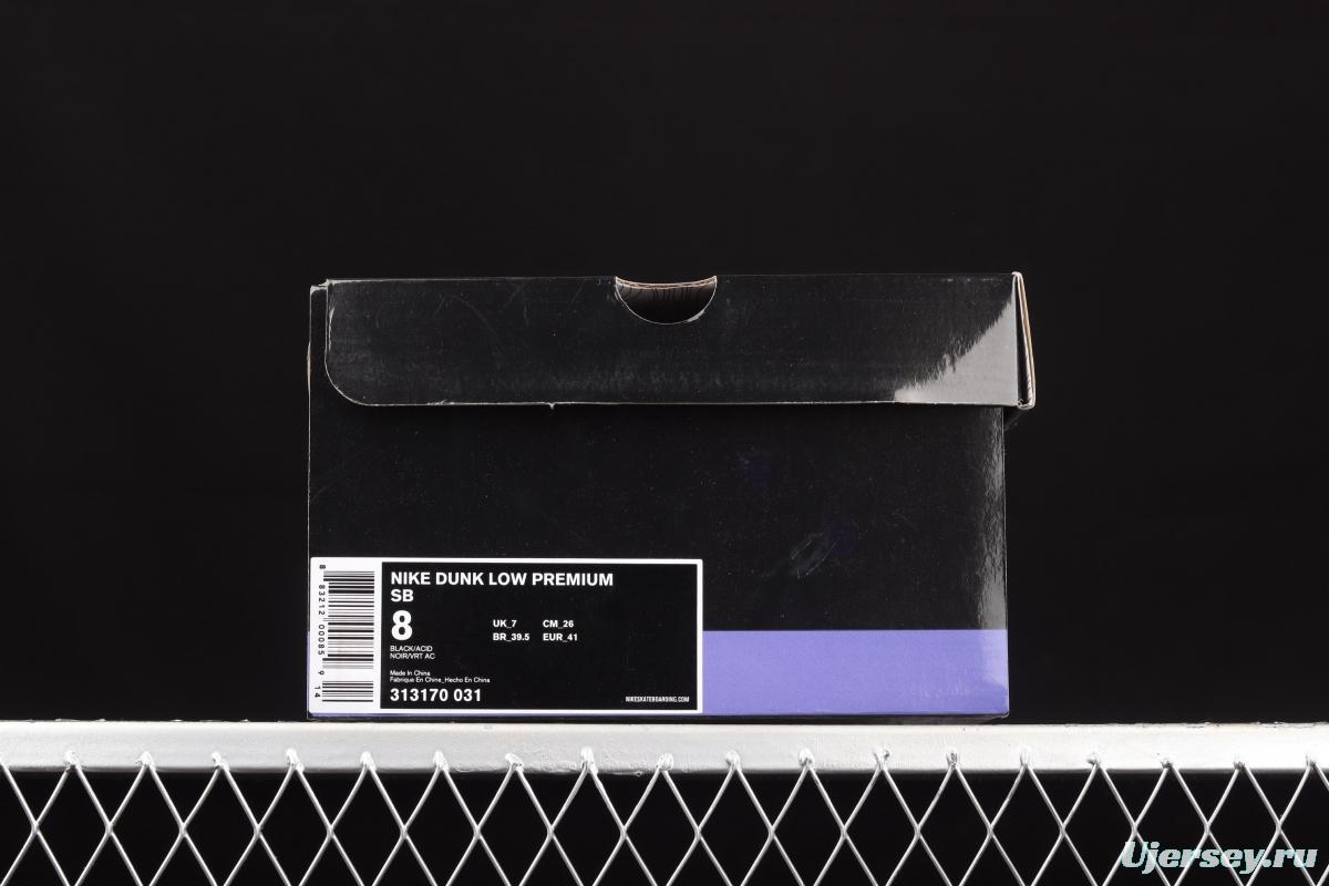 NIKE SB DUNK Low joint style dunk series low-top leisure sports skateboard shoes 313170-031