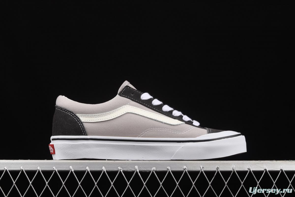 Vans Style 36 Decon SF Vance cool gray black half-moon Baotou killer whale low-top vulcanized board shoes VN0A3MVLK0A