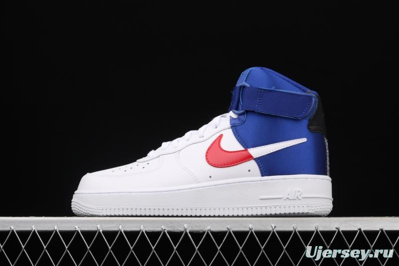 NIKE Air Force 1 High LV8 NBA joint name silk stitching high-top casual board shoes BQ4591-102