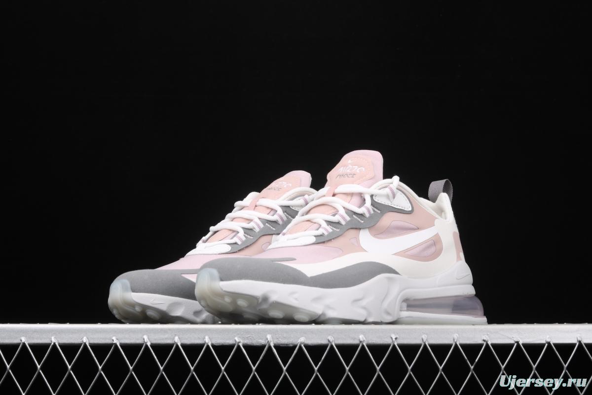 NIKE Air Max 270React new high-frequency mesh function half-palm air cushion running shoes CI3899-500