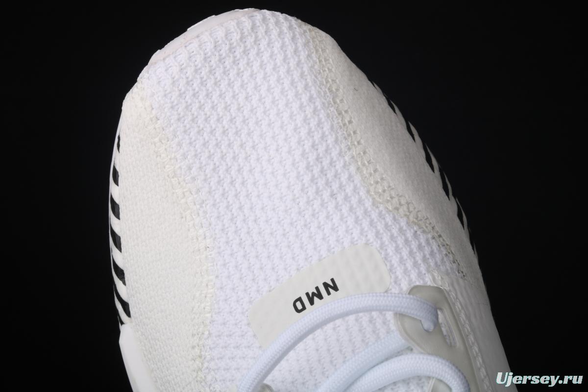 Adidas NMD R1 Boost V2 FY2105 second generation elastic knitted surface popcorn running shoes