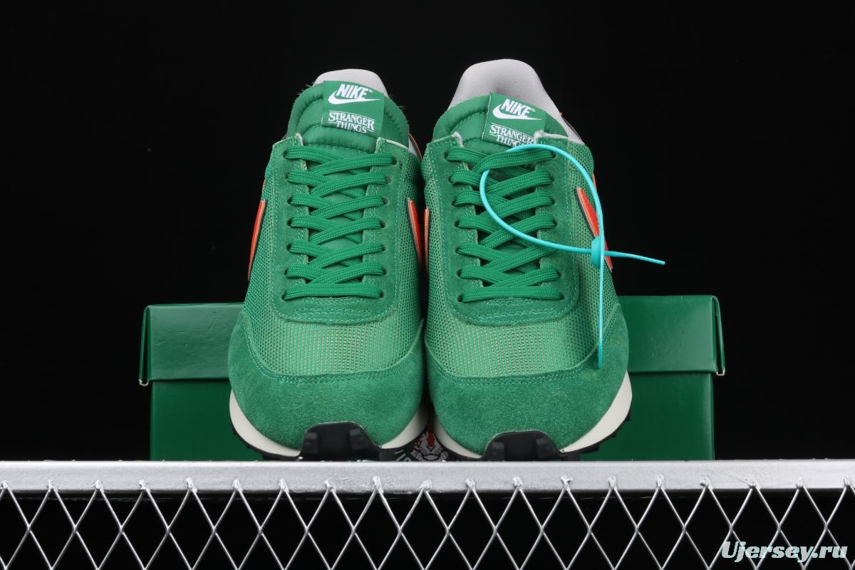 Stranger Things x NIKE Air Tailwind QS Hawkins High 1979 Anniversary Shunfeng Co-signed Waffle retro Leisure jogging shoes CJ6108-300