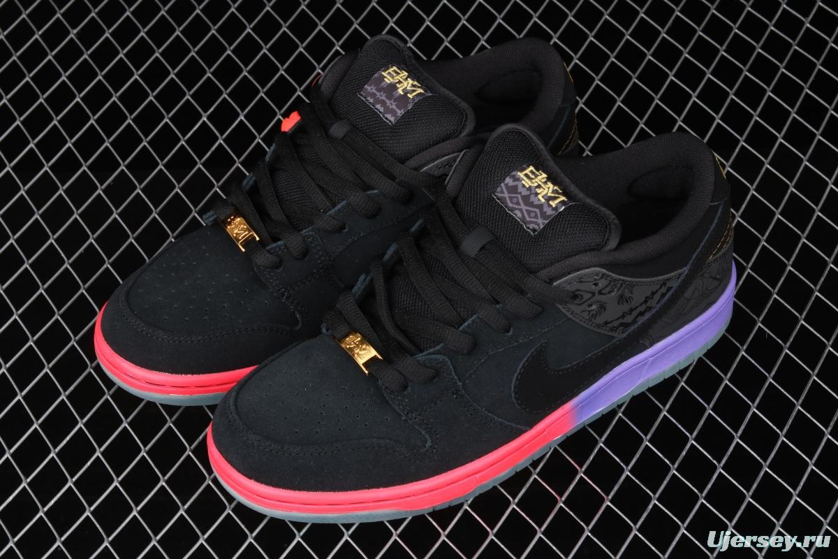 NIKE DUNK Sb Low BHM (2014) SB rebound fashion casual board shoes 504750-001