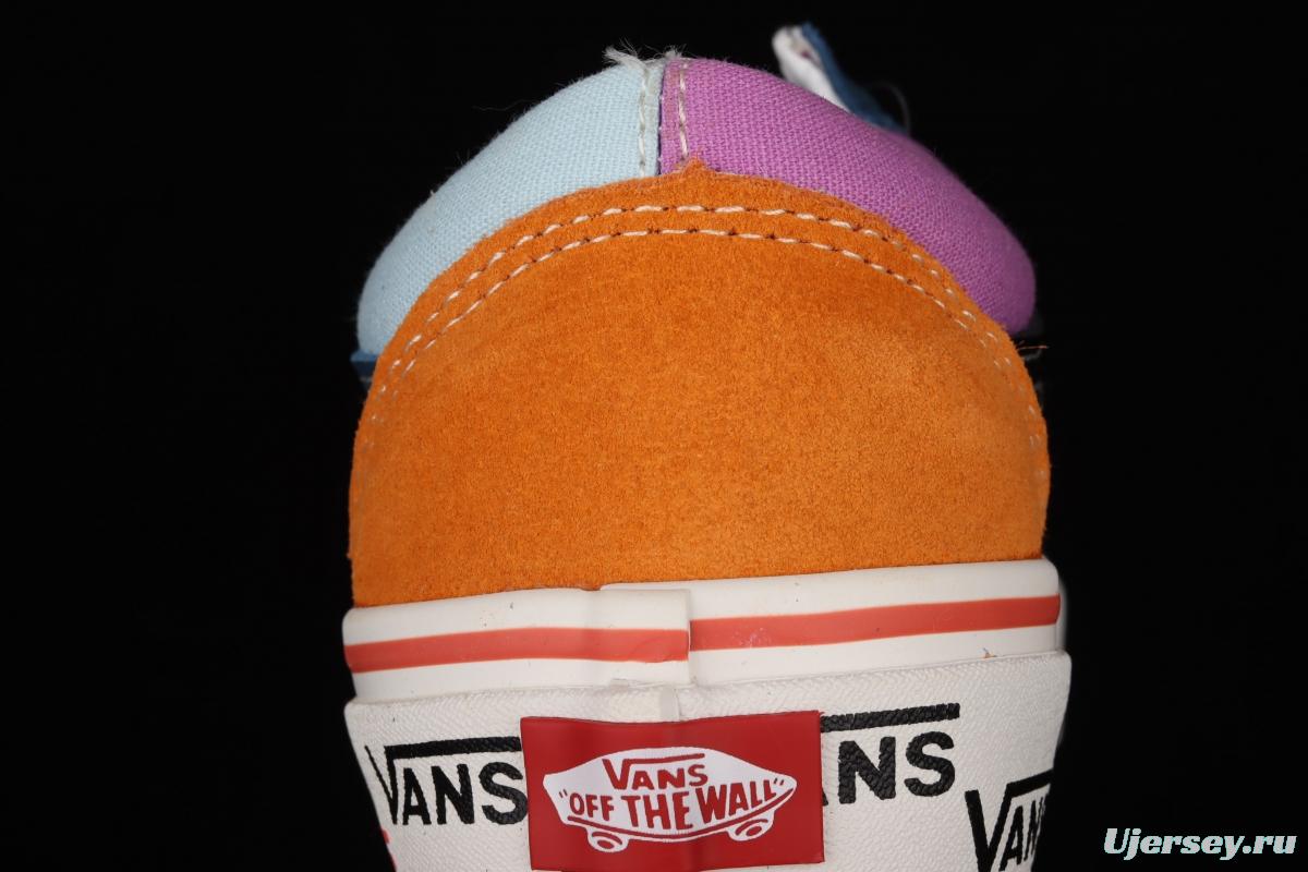 Vans Style 36 ice cream cream blue matching mandarin duck low upper board shoes VN0A54F66TA