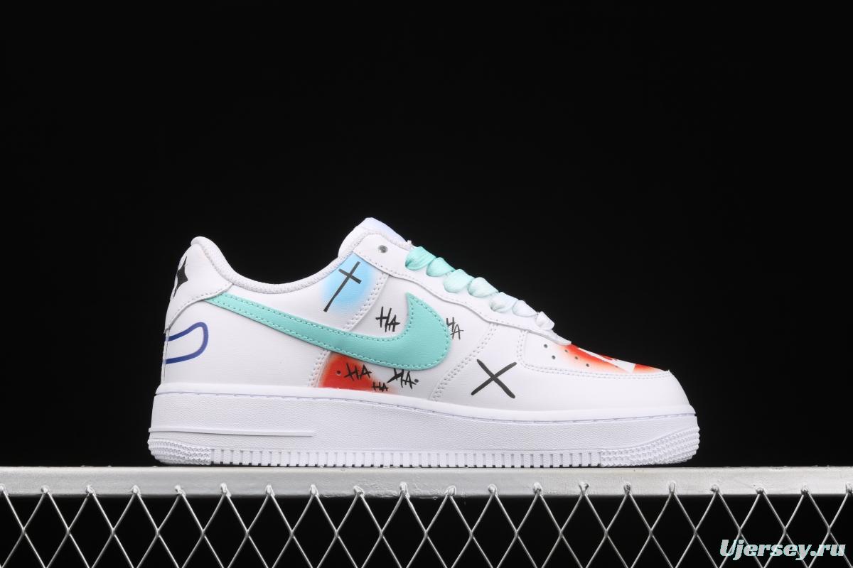 NIKE Air Force 1 low-side sports leisure board shoes CW2288-111,