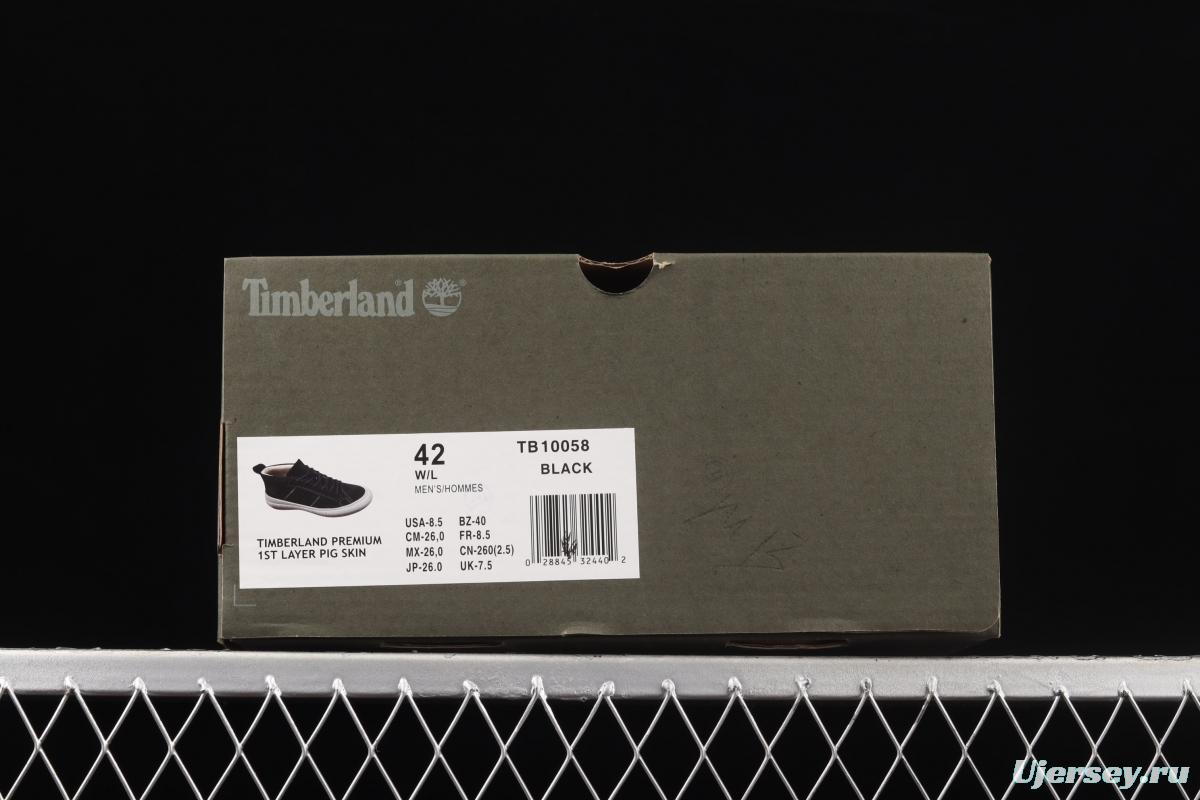 Timberland medium-top outdoor casual shoes TB10058BLACK