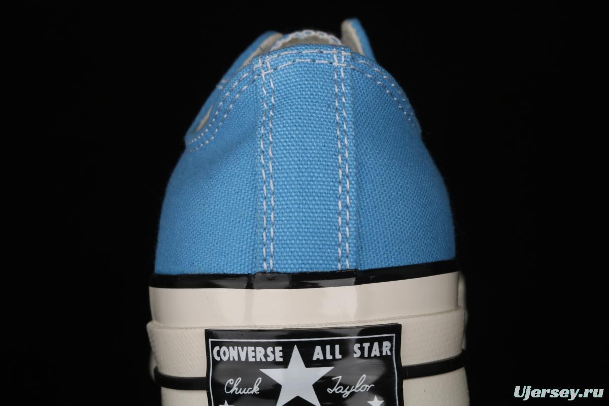 Converse Chuck 70s new spring color lake water blue matching low-top casual board shoes 171569C