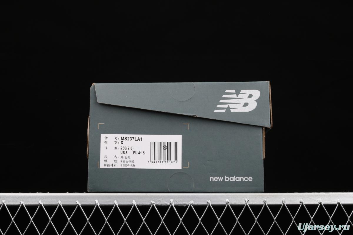 New Balance MS237 series retro leisure sports jogging shoes MS237LA1