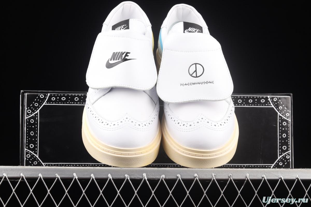Original BOX PEACEMINUSONE x NIKE Kwondo 1 GD joint series PEACEMINUSONE3.0 casual board shoes DH2482-101