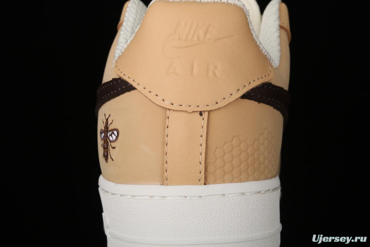 NIKE Air Force 1 Low Manchester Bee khaki brown Manchester honeybee DC1939-200