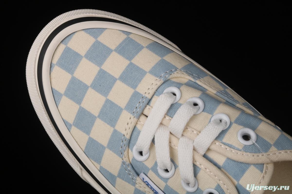 Vans Authentic Anaheim checkerboard semi-dragged canvas lazy shoes VN0A54F75BU