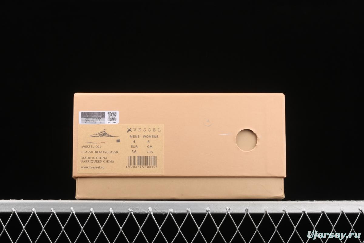 IMPACT x VESSEL G.O.P. LOW deconstructs overlapping thick-bottomed cork low-side heightened canvas vulcanized semi-tow