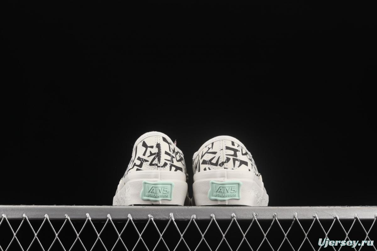 Vans x Taka Hayashi Style 43 Lx co-signed British business retro low-top casual board shoes VN0A7Q4YA6L
