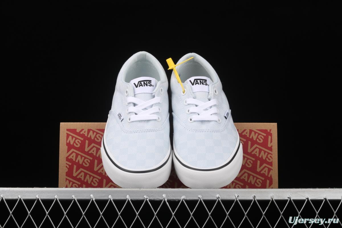 Vans Doheny Era Milk Blue Checkerboard online Celebrity shoes VN0A3MVZ3QN