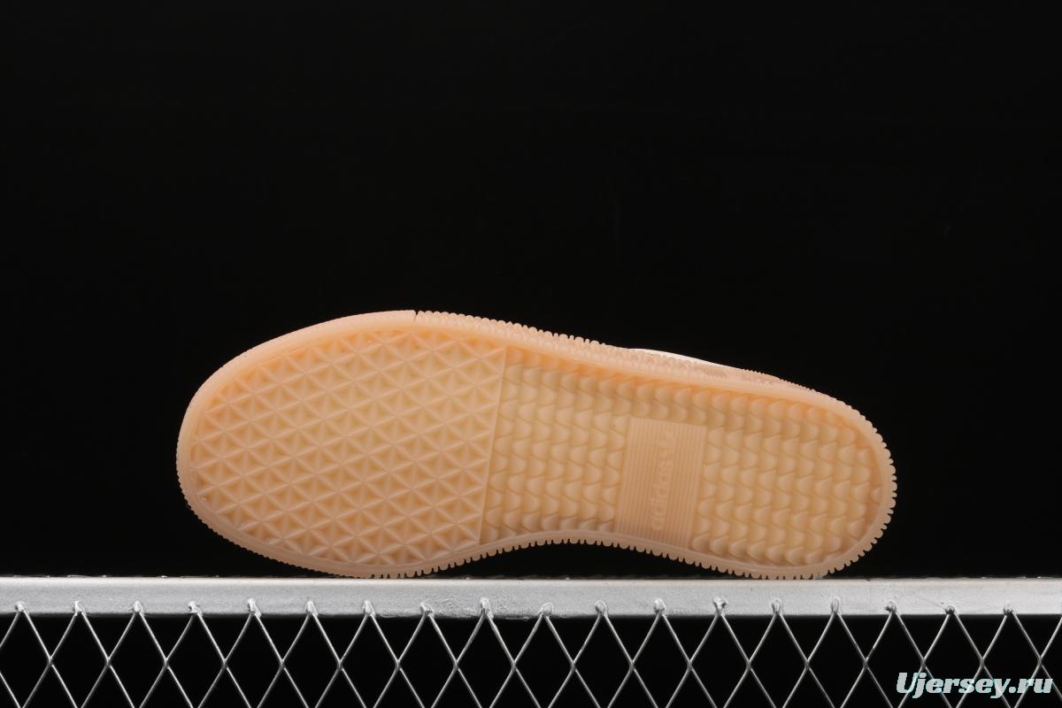 Adidas Sambarose W EF4970 clover retro khaki color head layer thick soles high board shoes