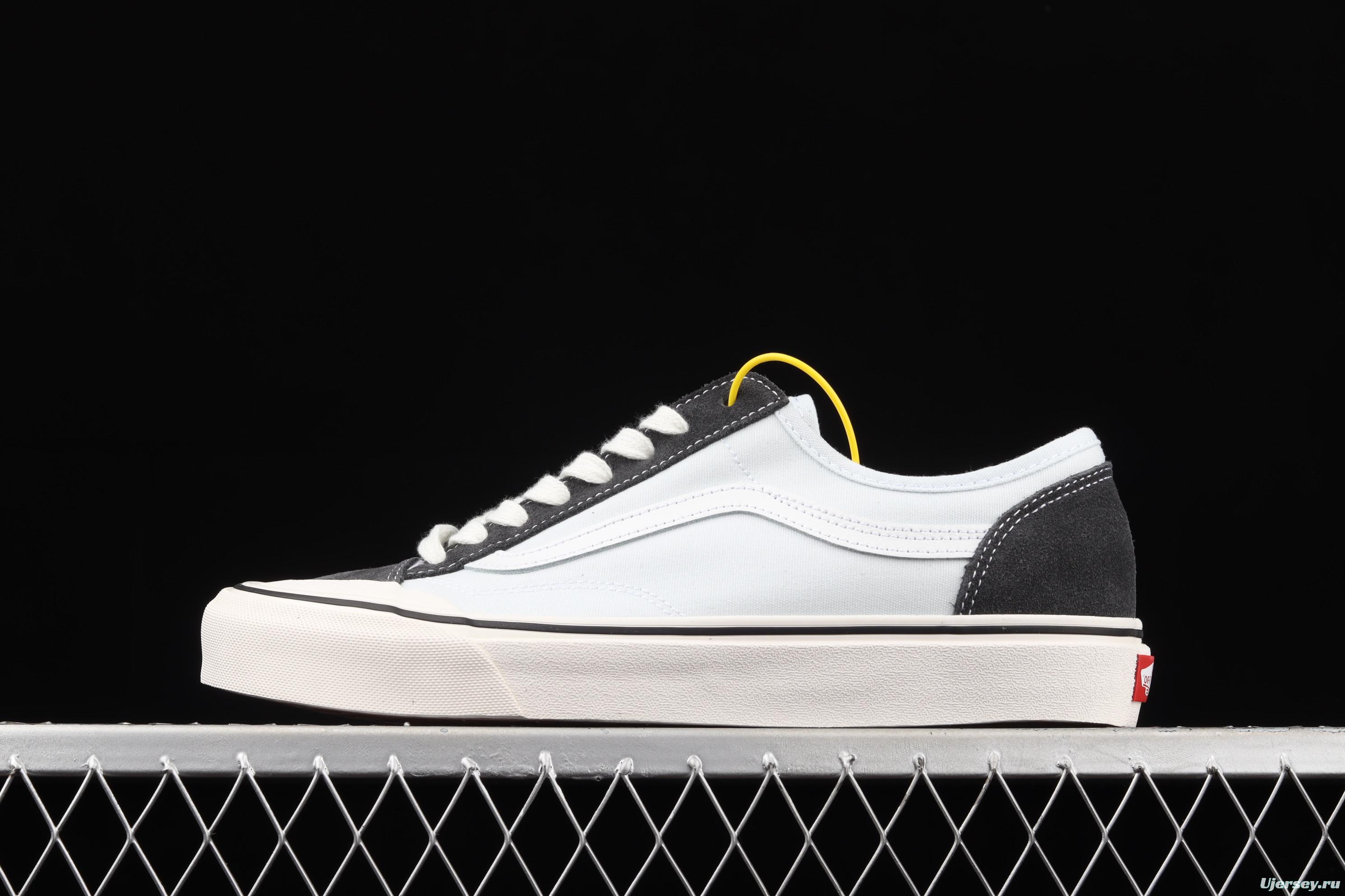 Vans Style 36 grayish blue new half-crescent toe low-top casual board shoes VN0A3DZ32BR