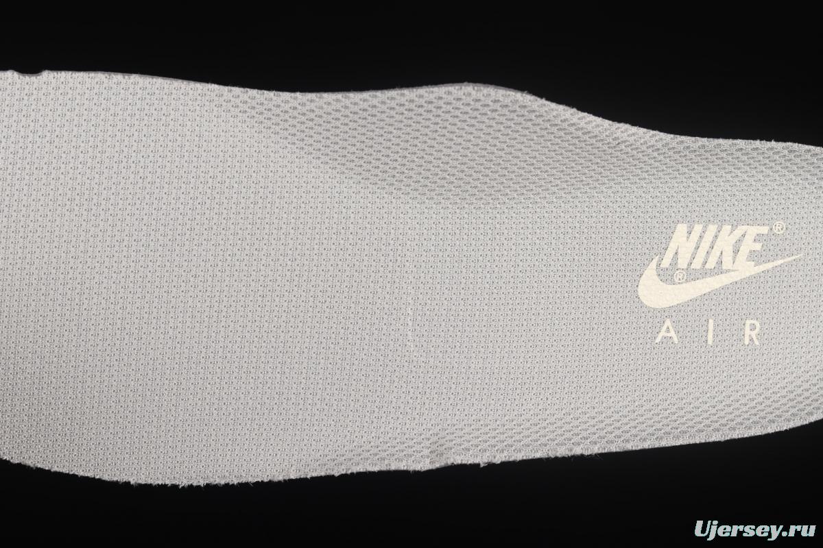 Stussy x NIKE Air Force 11607 Low Stussy co-named rice gray reflective low-top casual board shoes UN1815-802