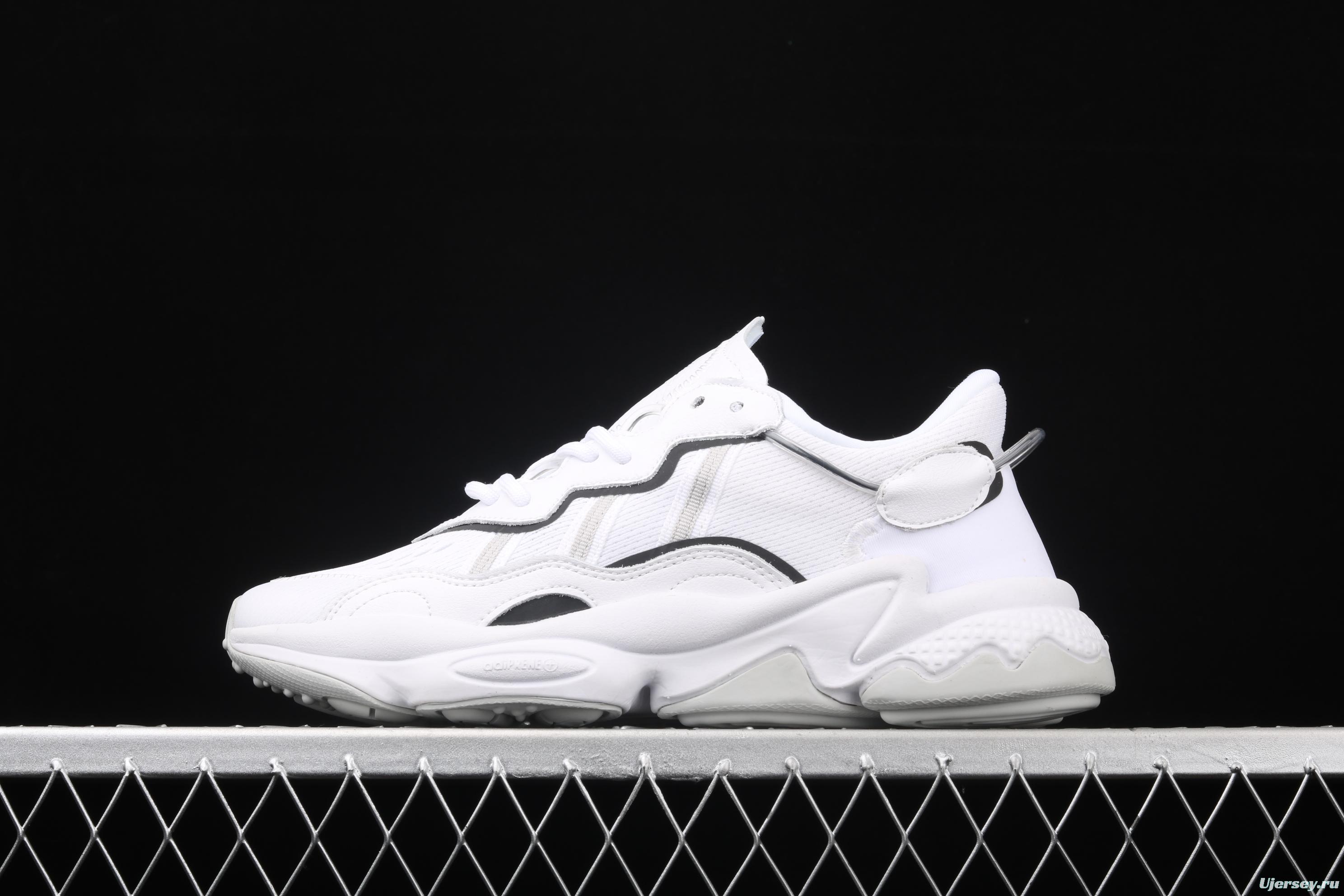Adidas Originals Ozweego EF4287 Darth clover retro 3M reflective breathable running shoes