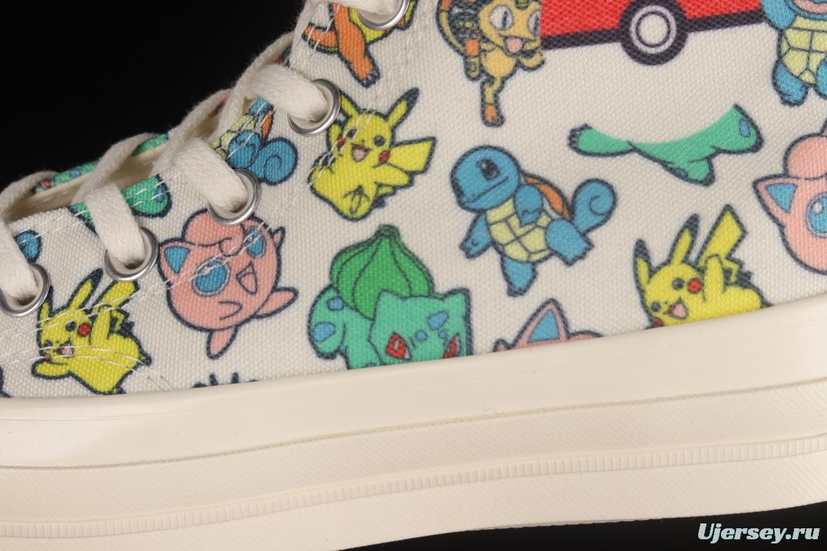 Pokémon x Convers Dream Joint Pokemon Poke Ball High Top Sneakers A01652C