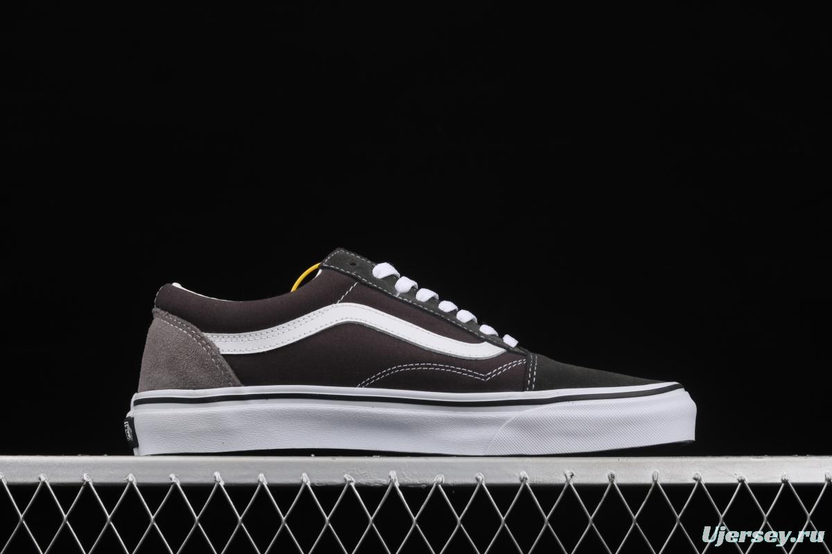 Vans Old Skool Vance black, white and gray color low-side vulcanized canvas casual shoes VN0A4BVAK10
