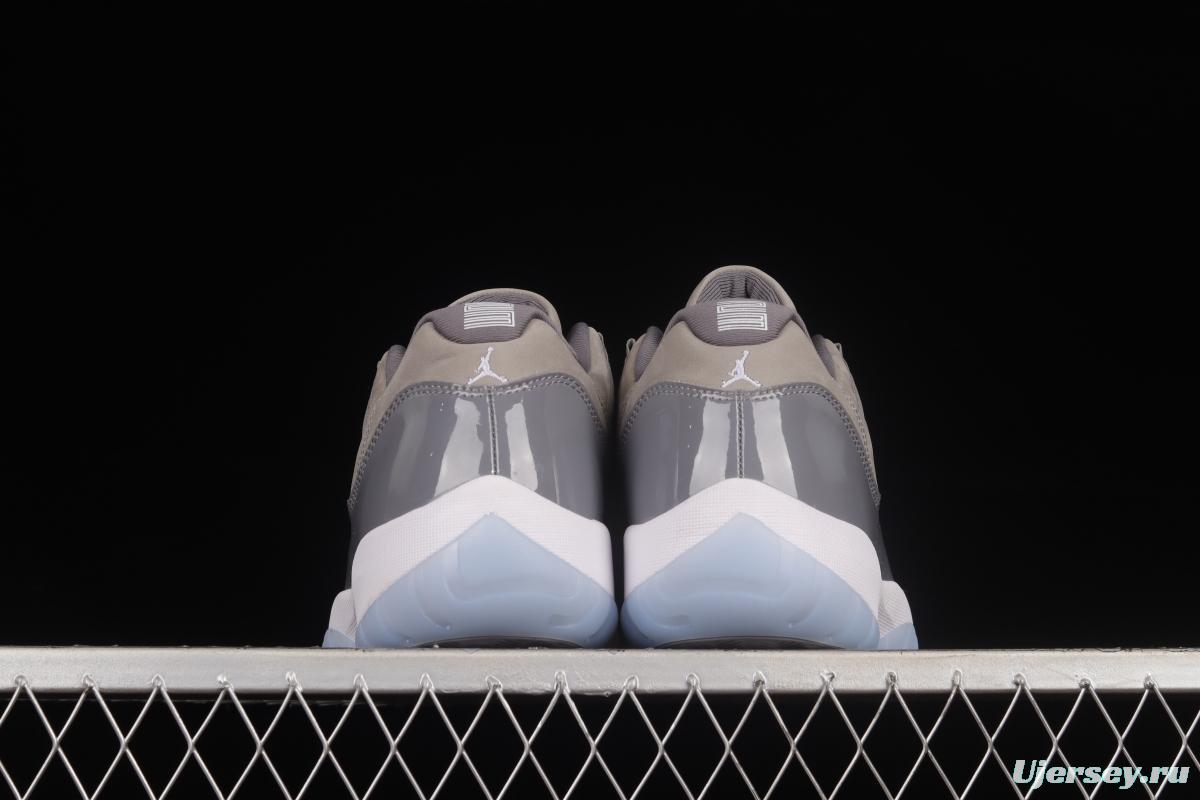 Air Jordan 11 Low Cool Grey 1 1 Cool Grey Real Carbon 528895-003