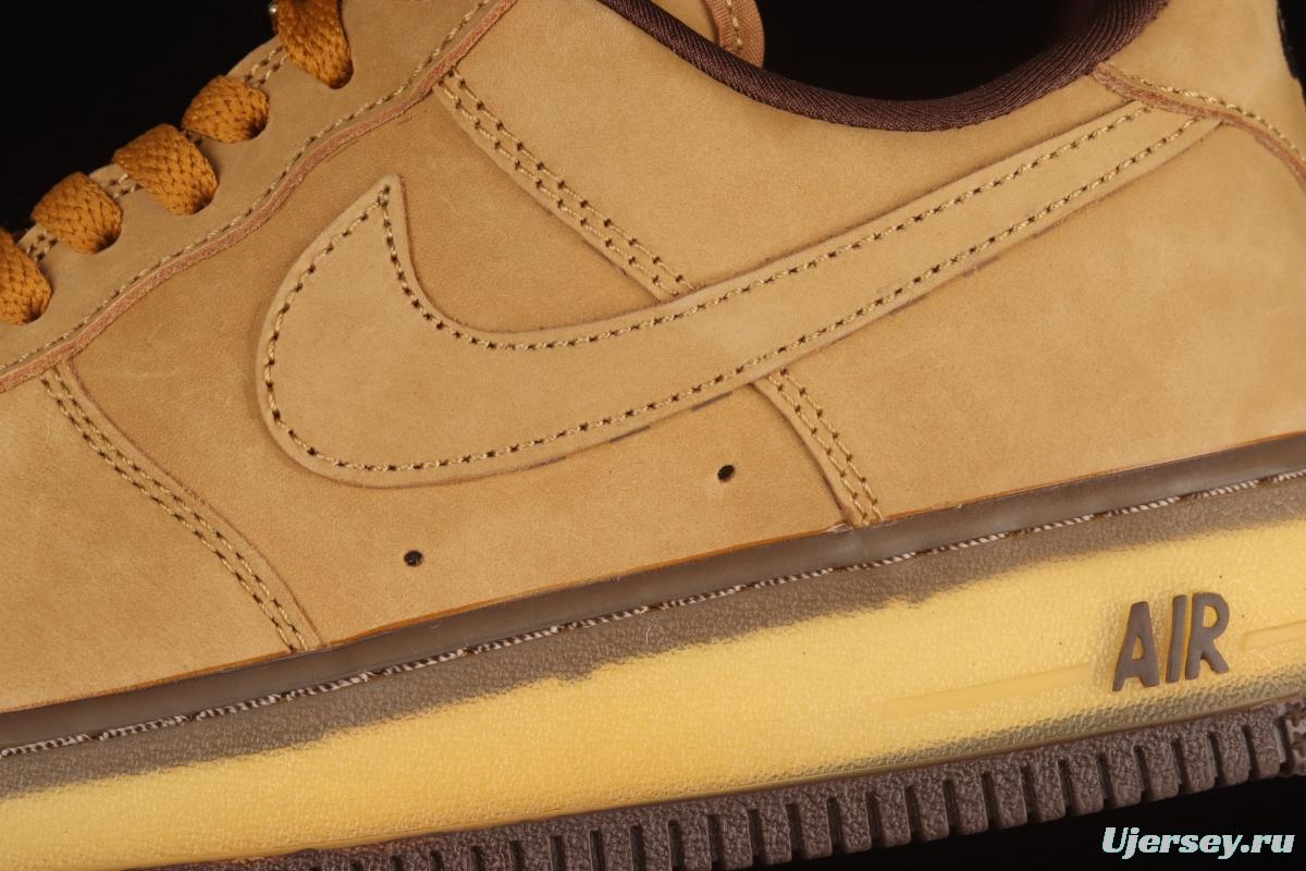 NIKE Air Force 1 Low Retro SP Wheat Mocha Mocha wheat low-top casual board shoes DC7504-700