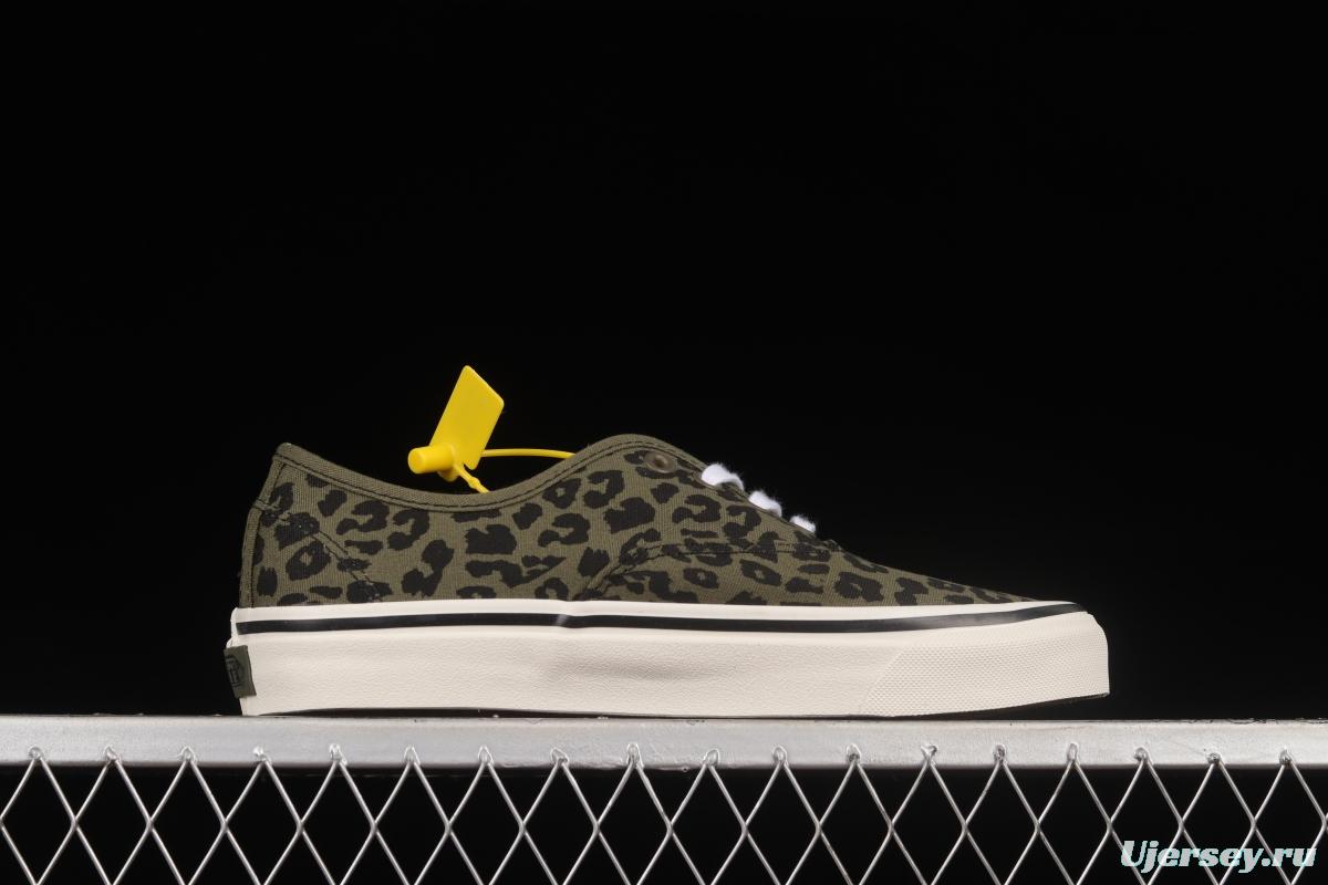 Vans Style 36 Anaheim green leopard low-top sneakers VN0A54F29GT