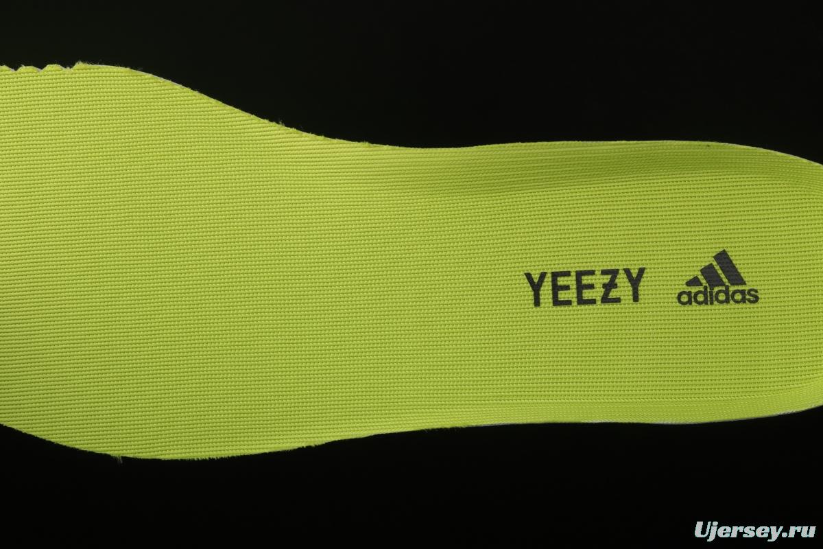 Adidas Yeezy Boost 380 Hylte Glow FZ4990 Kanye jointly limited coconut 380 fluorescent yellow luminous running shoes