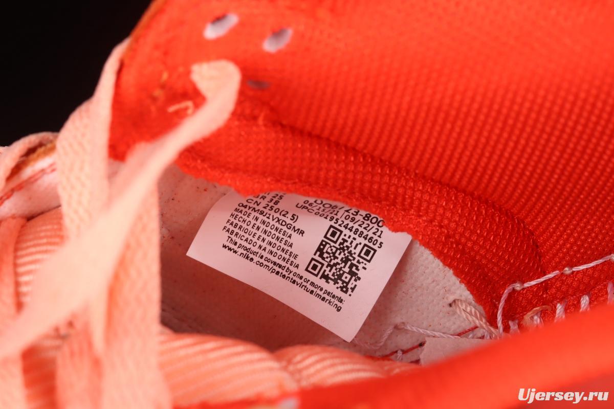 NIKE DUNK Low NH Orange-Crimson sunflower retro low-top leisure sports skateboard shoes DO6723-800